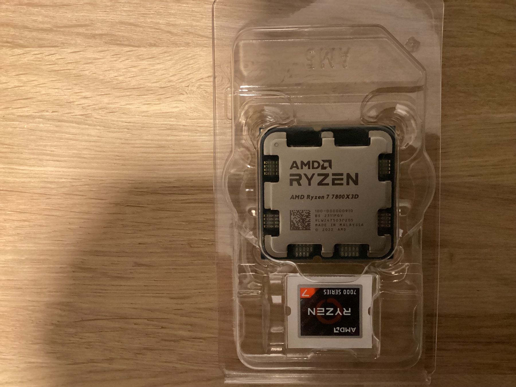 Amd PCs: AMD Ryzen 7 7800X3D – Neu (gemäss Beschreibung) aus Pratteln von  2