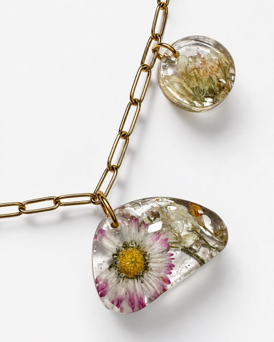 Colliers: Collier fleurs de Suisse – Neuf (Voir description) à St-Saphorin-Morges par chl_s5rr 1