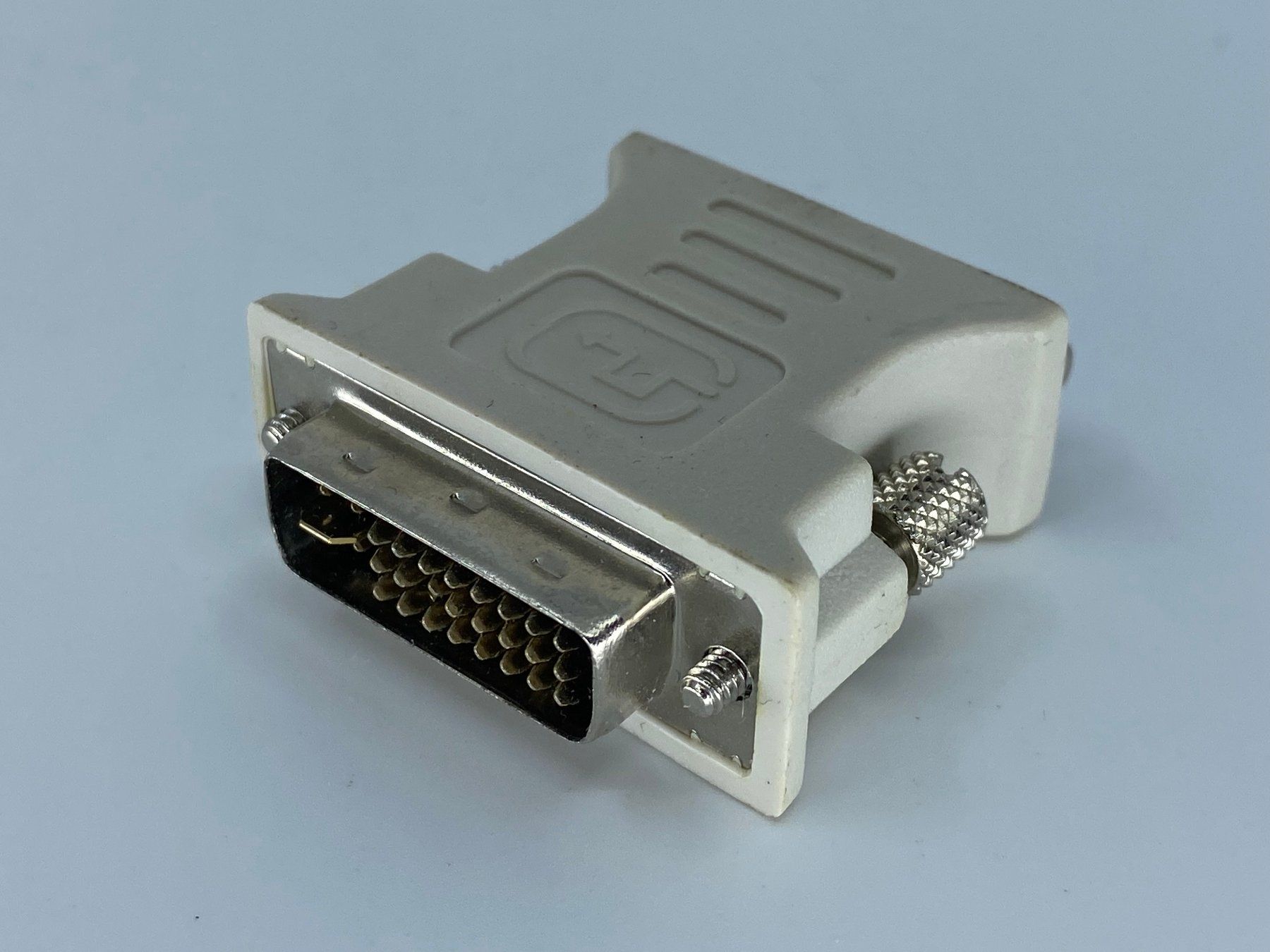 Unità & Adattatore: 1x DVI Adapter, DVI Stecker auf VGA Buchse – Usato da Langwiesen venduto da Restposten-24 1