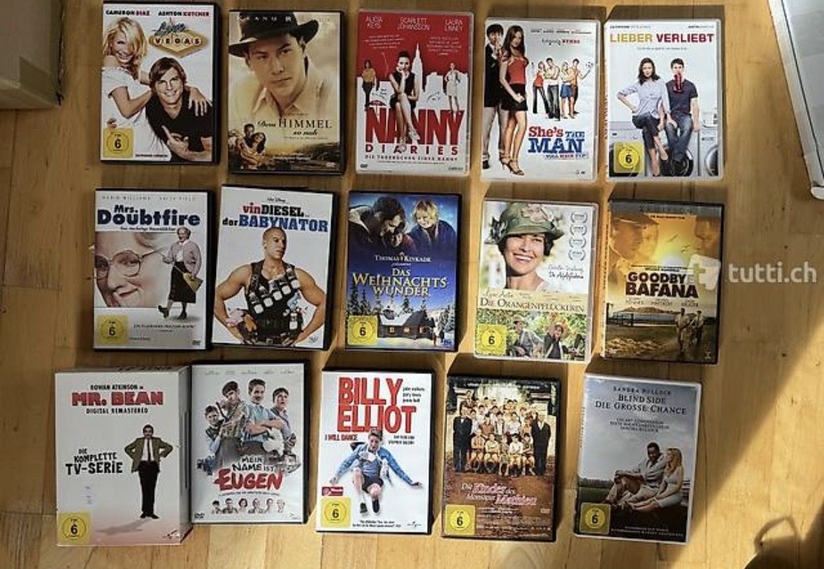 Tutti i DVDs: Ganze Dvd-Sammlung 92 Dvds – Usato da Krattigen venduto da Jochebed 3