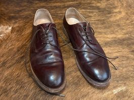 Herrenschuhe Leder braun Schnürschuh fast neue 😻45