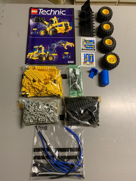 LEGO Technics 8459 pneumatischer Frontlader, wie neu ab 1.00 (Neu ...