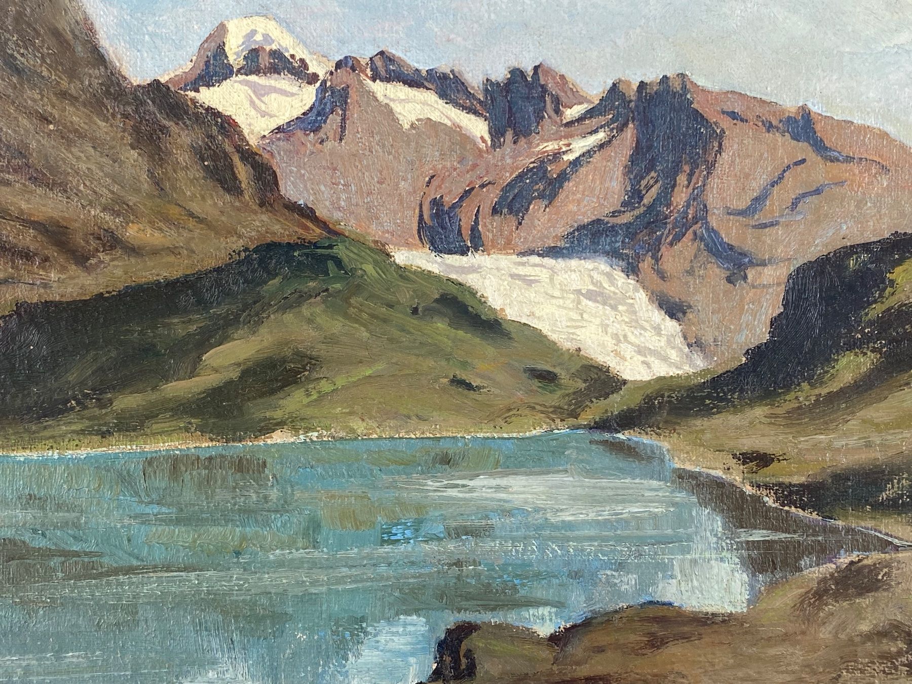 Dipinti: Berglandschaft – Usato da Basel venduto da bigmbh 4