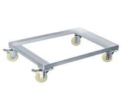 Transportroller Rollrahmen für Rako Kisten, 60x40, verzinkt