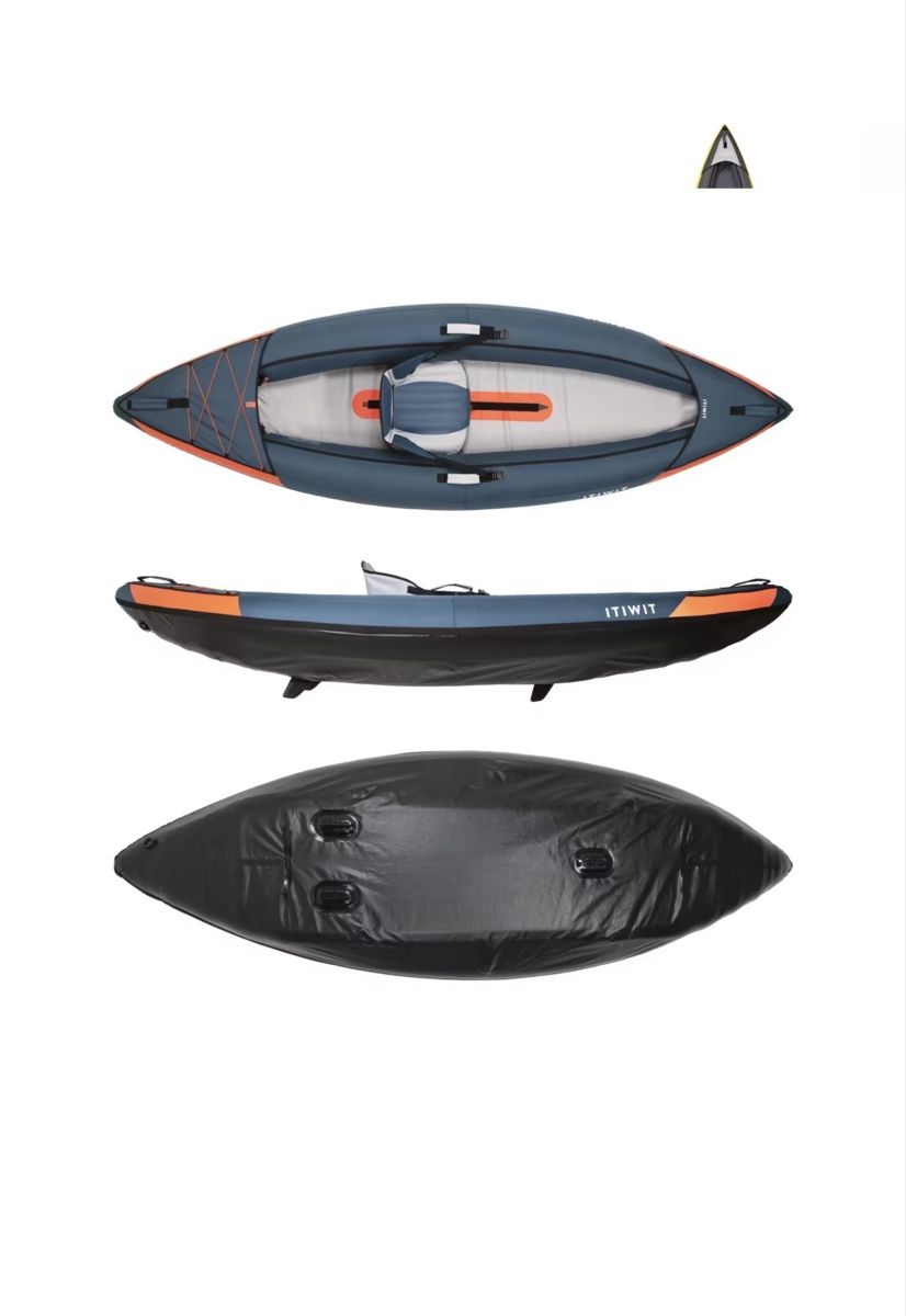 Decathlon Bateaux: Kajak aufblasbar Touring 1-Sitzer – Neuf (Voir description) à Brunnen par pixie6 1