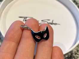 Thomas Sabo Charm schwarze Maske 🖤 Top! ✨