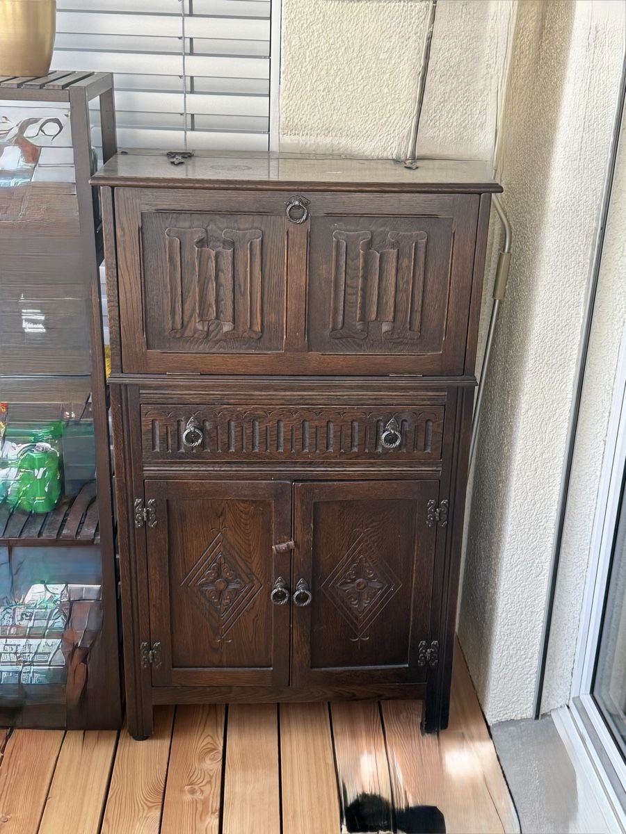 Kommoden: Vintage Bar-Schrank aus Massivholz / Antike Hausbar – Gebraucht aus Pfäffikon ZH von saroxs