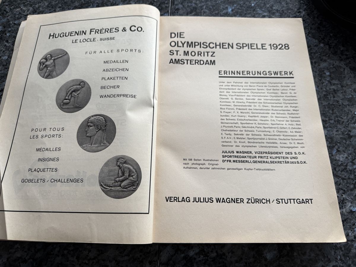 Libri: Olympia Erinnerungsalbum 1928 – Usato da Jegenstorf venduto da reisen07 1