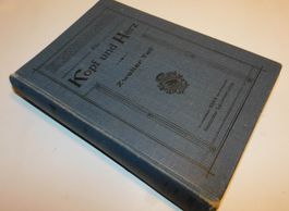 Schulbuch antik  Buch 1909 Realschule   antikes Buch