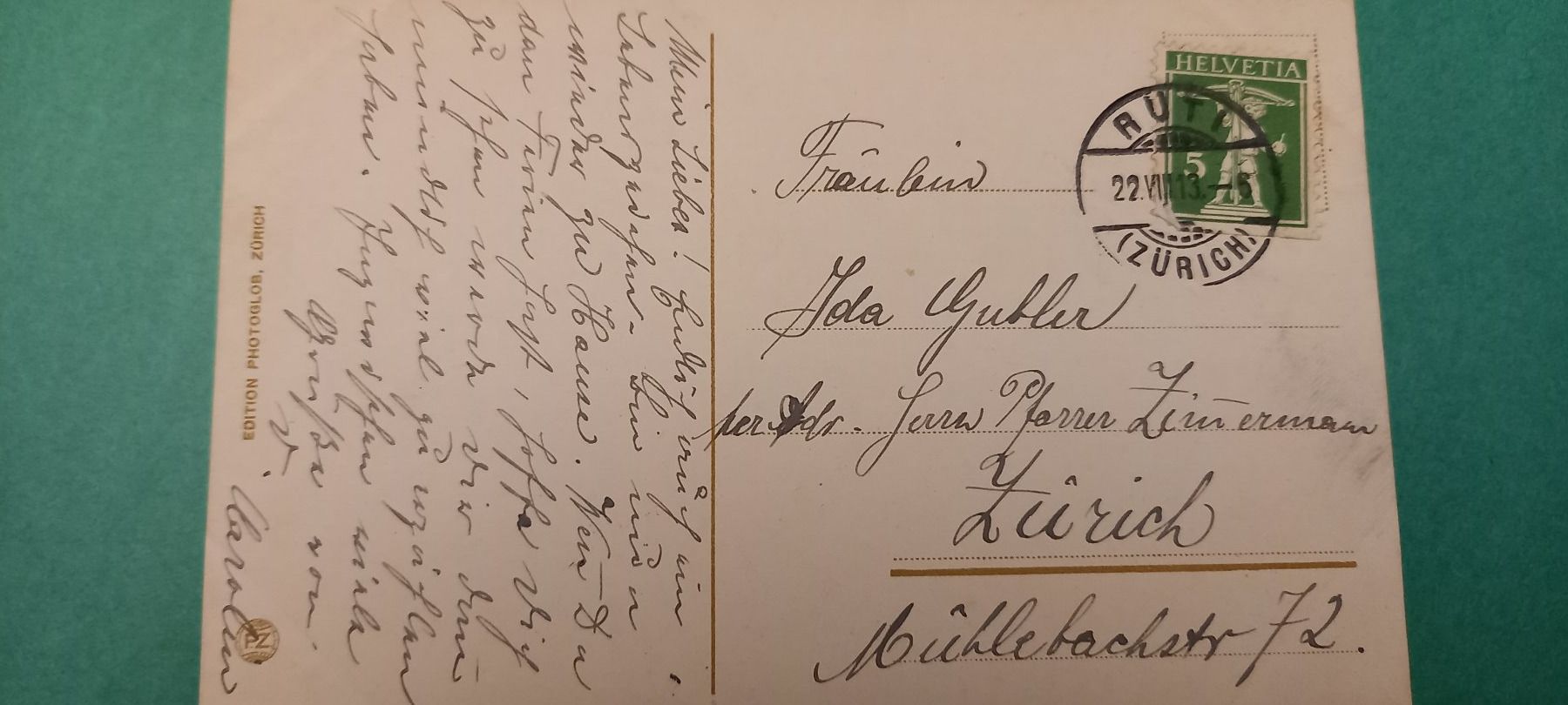 Ansichtskarten: Zweisimmen – Gebraucht aus Bischofszell von Joachim-115 1