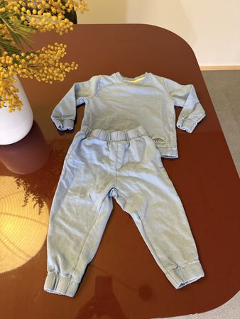 Baby Set mit Hose Gr. 80-86 cm, hellblau, Top Zustand!