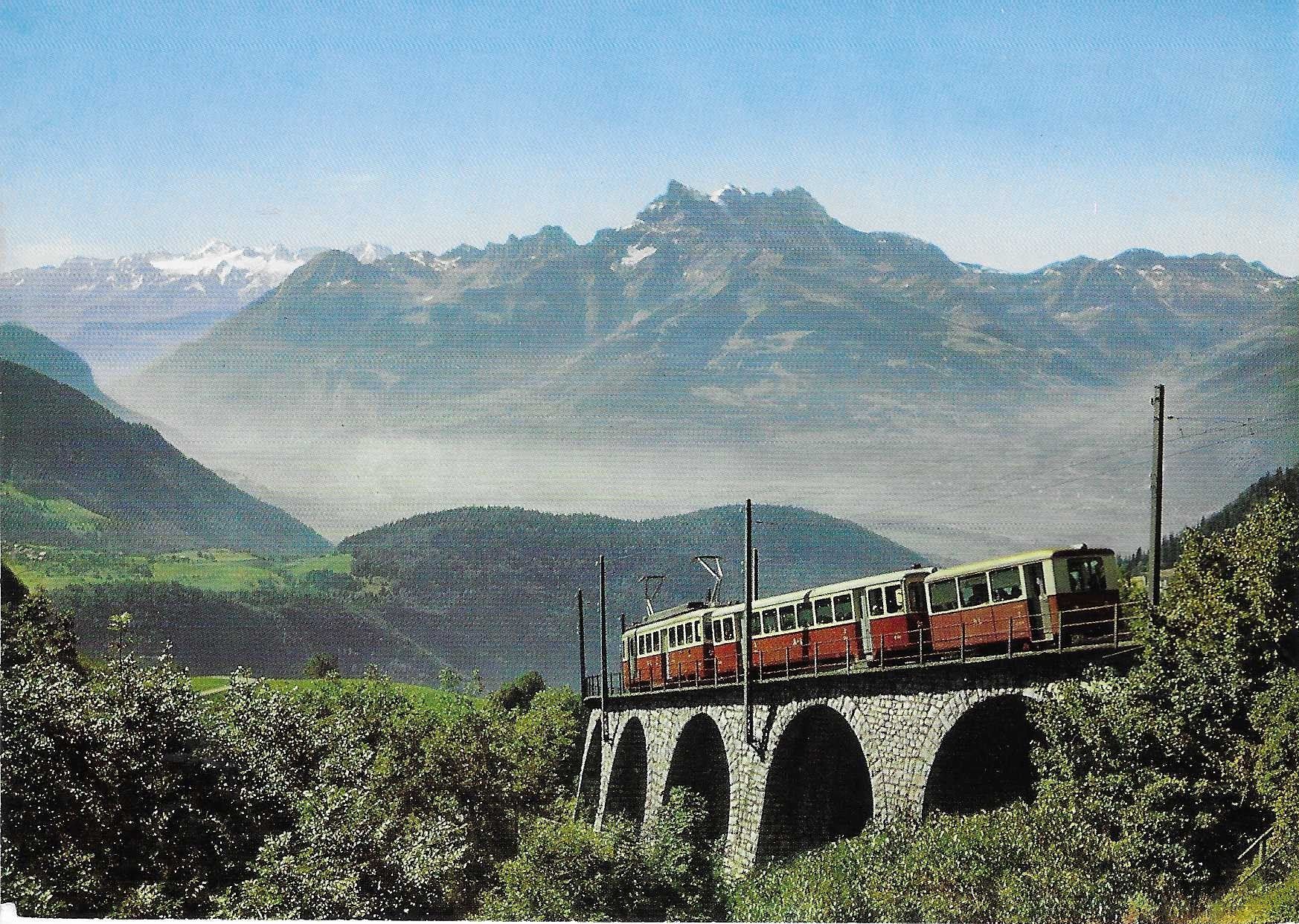 Cartoline postali: Leysin le chemin de fer a crémaillère – Nuovo (secondo la descrizione) da Rothrist venduto da Stranglehold
