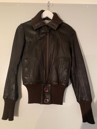Matches Original Lederjacke