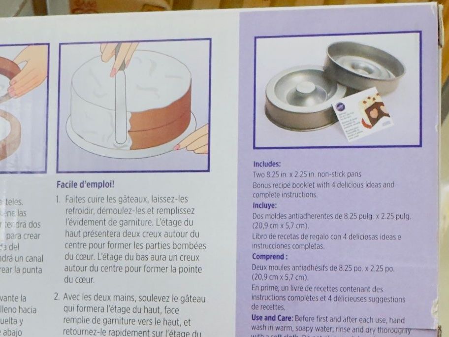 Backformen: Wilton Heart Cake Pan Set – Gebraucht aus Benken SG von lilinka775 4