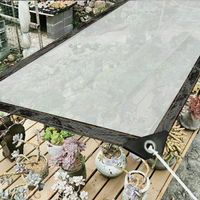 Plane Ösen Gewächshaus Folie  Garten Abdeckung Transparente