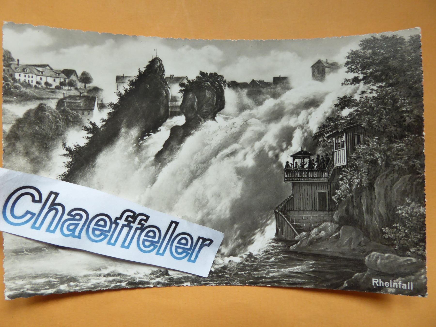 Ansichtskarten: 1942 Rheinfall – Gebraucht aus Zürich von Chaeffeler