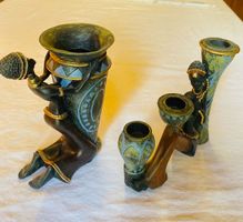 Figuren - Afrikanische Dekofiguren 3 Stück
