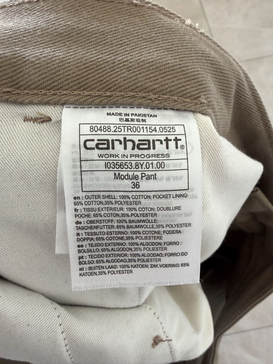 Carhartt Pantaloni: Carhartt Simple Pant 36/32 beige – Nuovo (secondo la descrizione) da Fétigny venduto da moostic 1