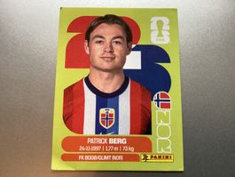 Patrick Berg FIFA 2026 Sticker NOR 14 United Edition
