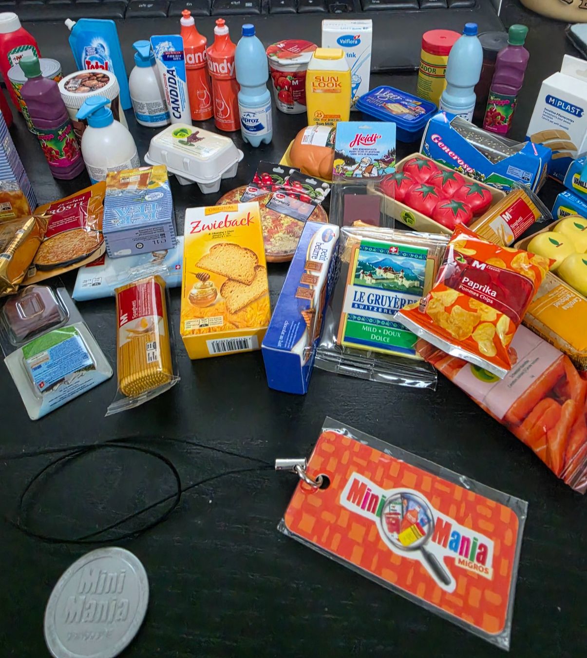 Migros Giocattoli: Migros Mania - Mini produits – Usato da Roche VD venduto da Octave75 3