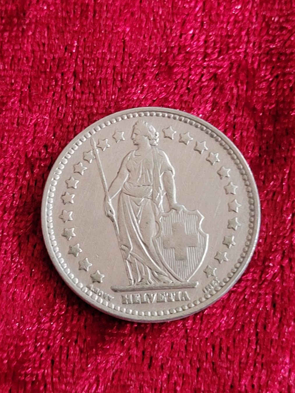 Tutti le monete: 1 Franken 1955 selten top! – Usato da Neuenkirch venduto da majortom30 1