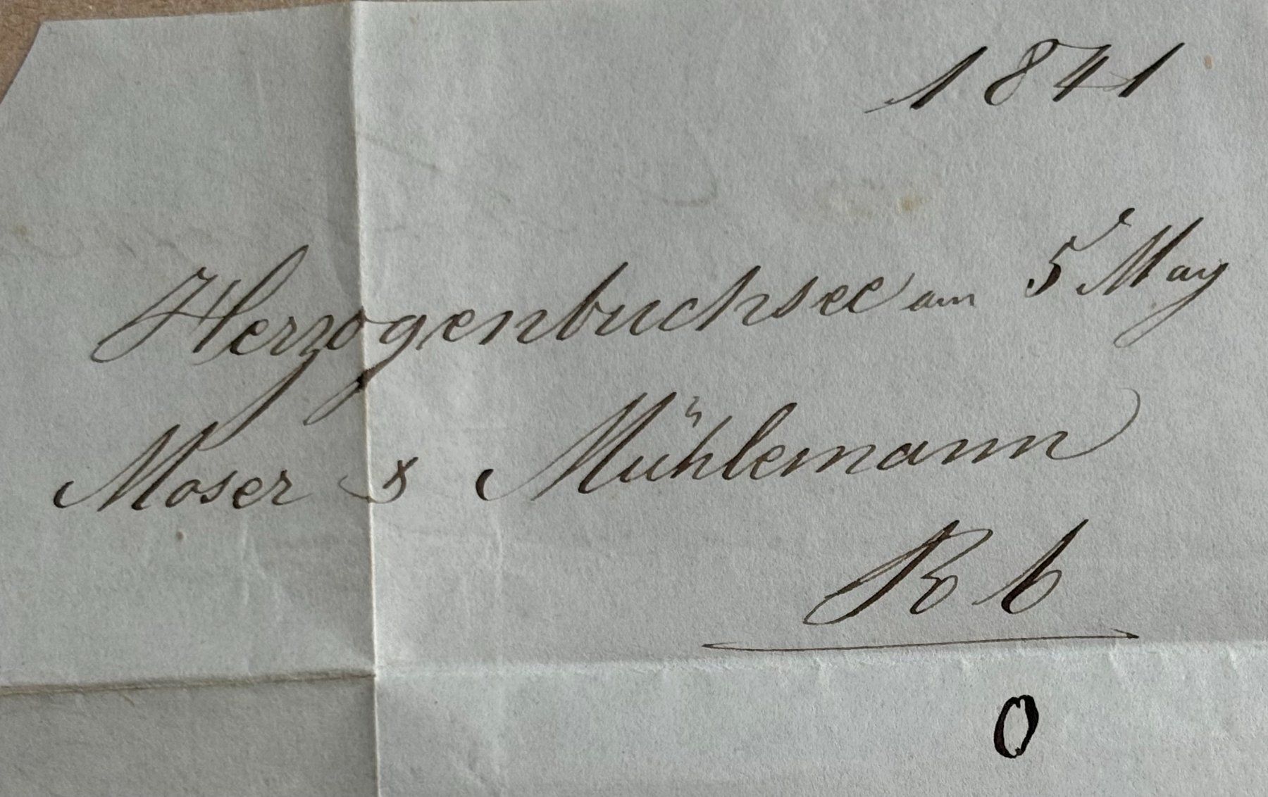 Documenti: HISTORISCHER BRIEF 1841 – Usato da Ostermundigen venduto da wini63 6