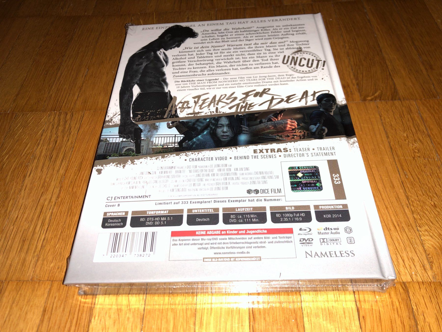 Tutti i DVDs: No Tears for the Dead - MEDIABOOK - B - UNCUT – Nuovo e nell'imballaggio originale da Basel venduto da havsok 1