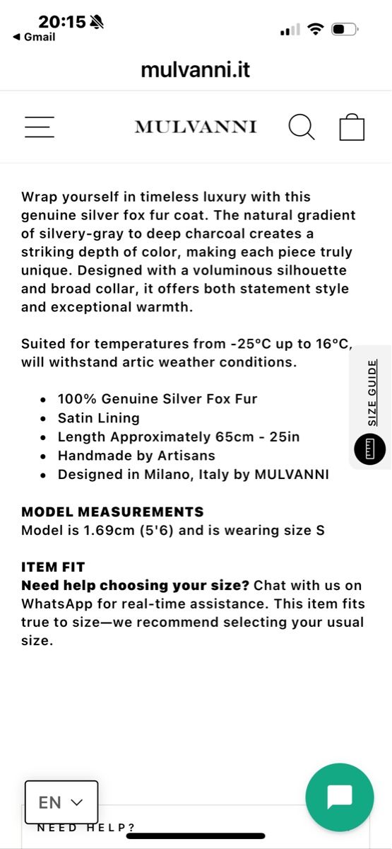 Cappotti: Exquisite fox fur coat – Nuovo (secondo la descrizione) da Zürich venduto da lin_9kwb 6