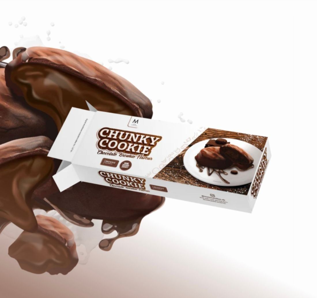 More Nutrition Sporternährung: Chunky Cookie von More beide Sorten – Neu und originalverpackt aus Fällanden von