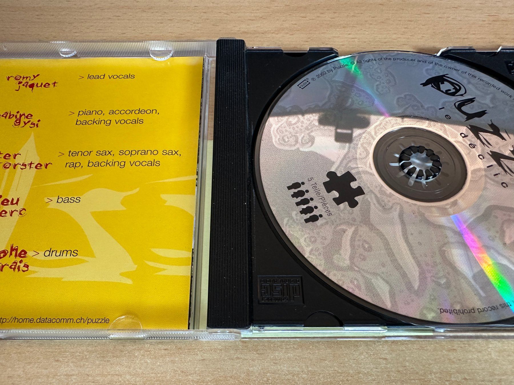 CD: Puzzke - Le Déclic – Usato da Rikon im Tösstal venduto da Alpenmutz 2