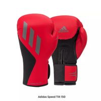 Gants de boxe Adidas Speed Tilt 150 rouges 10oz