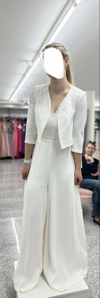 Tute: Hochzeitsjumpsuit inkl Blazer – Nuovo (secondo la descrizione) da Allschwil venduto da f1onq 1