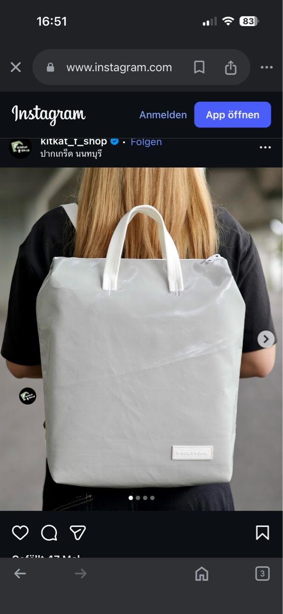 Freitag Rucksäcke: Freitag Tasche für den Sommer – Gebraucht aus Schaffhausen von pinca19 5
