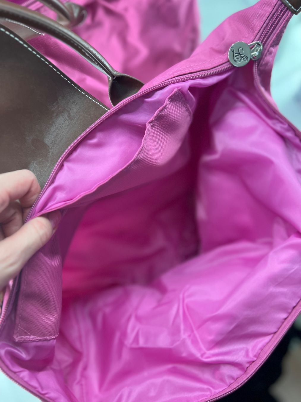 Borse da donna: Louis Erard Handtasche Pink – Nuovo (secondo la descrizione) da Zürich venduto da C.Bir 2