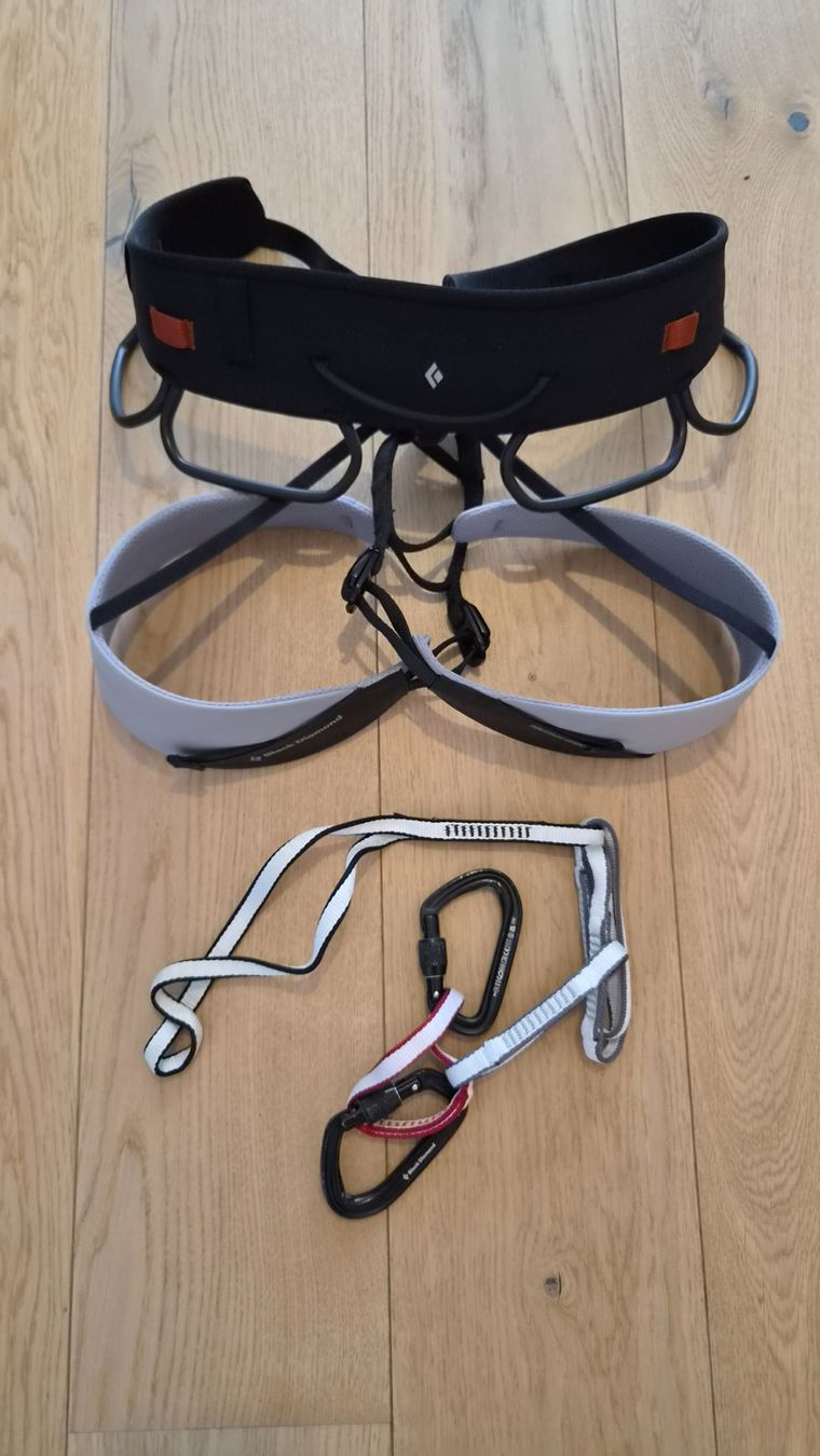 Black Diamond Matériel de grimpe: Black Diamond Solution Guide Harness taille M Link Personal – D'occasion à Genève par mat_98vc 1
