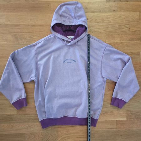 STONE ISLAND Marina Hoodie – Gr. S (Oversized) – Purple