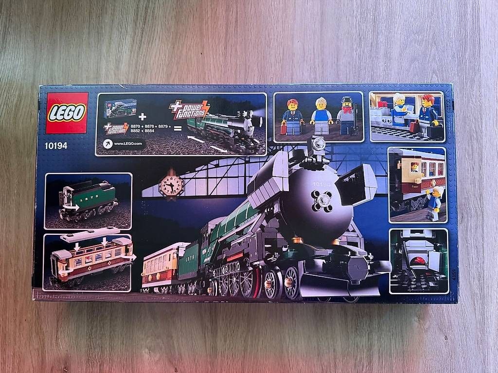 Kit di costruzioni: Lego 10194 Smaragdexpress – Usato da Oberburg venduto da Serbus 1