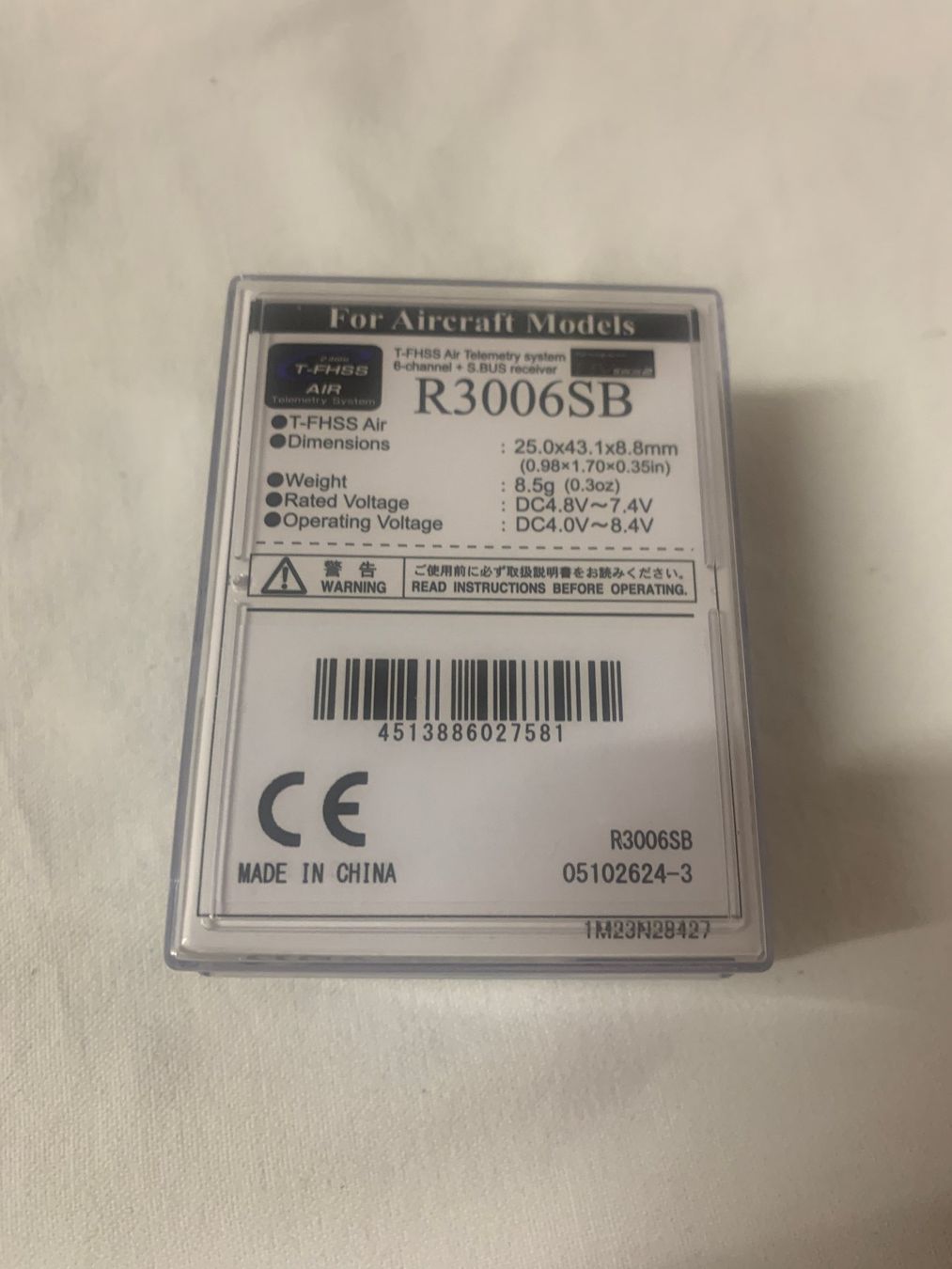 Futaba Telecomando: Futaba Empfänger R 3006 SB – Nuovo e nell'imballaggio originale da Dornach venduto da Hofleur 1