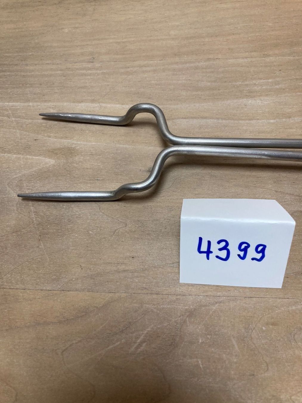 Grills: Grosse Grillgabel Edelstahl 43,5 cm lang – Gebraucht aus Muttenz von Golden_Times 1