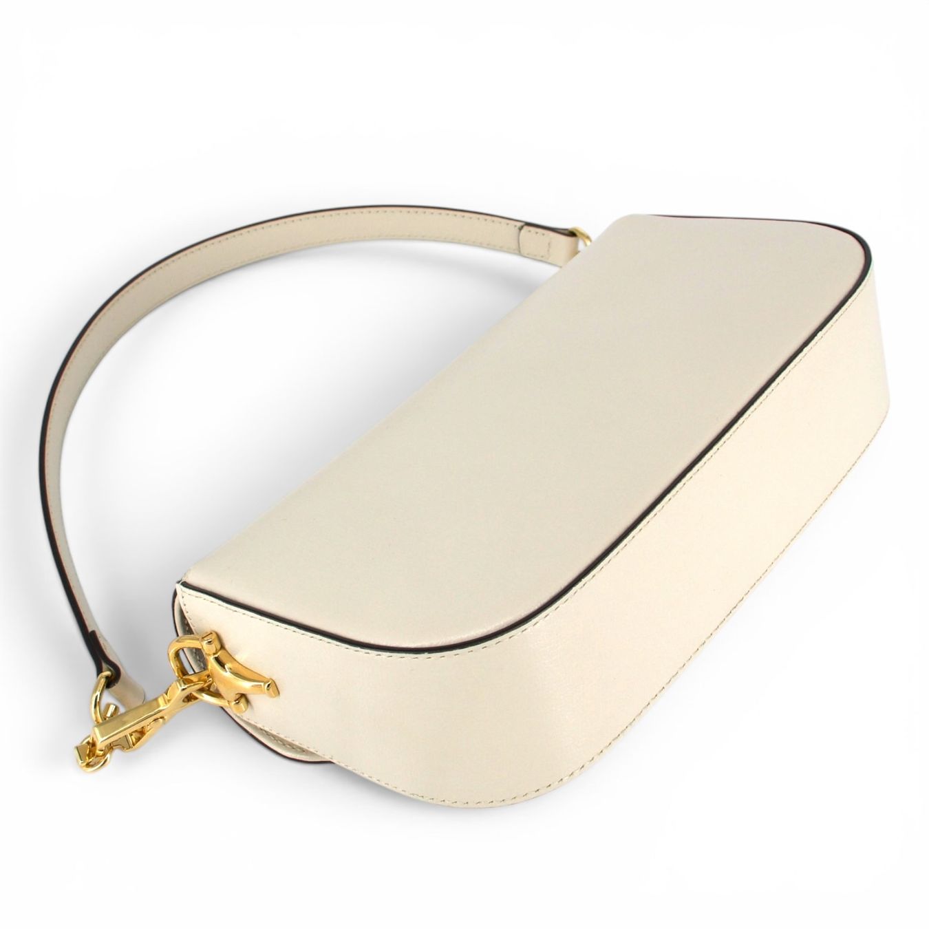Gucci Borse da donna: Gucci Small Horsebit 1955 crème – Usato da Binningen venduto da Designerlabels 9