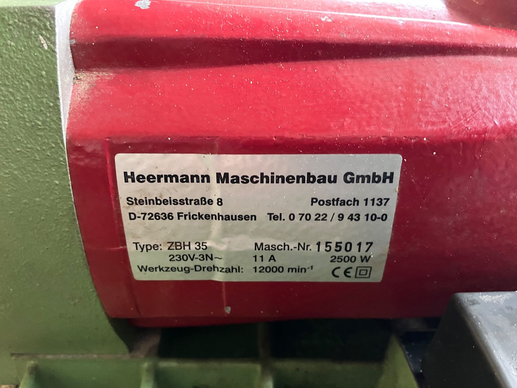 Alle Maschinen: Hema Balkenhobel ZBH 35 – Gebraucht aus Schönholzerswilen von alswe 4
