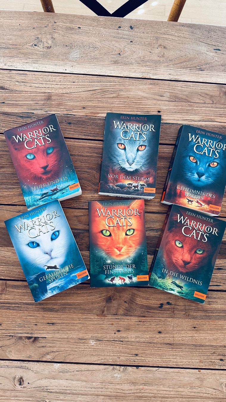 Libri: Warrior Cat Staffel 1 - 6 Bände – Usato da Dübendorf venduto da TojaRose 1