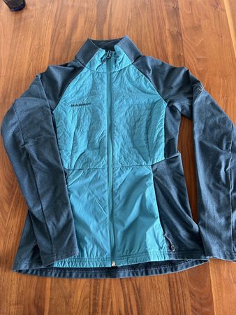 Mammut Hybrid Jacke Primaloft dunkelblau/türkisblau Grösse M