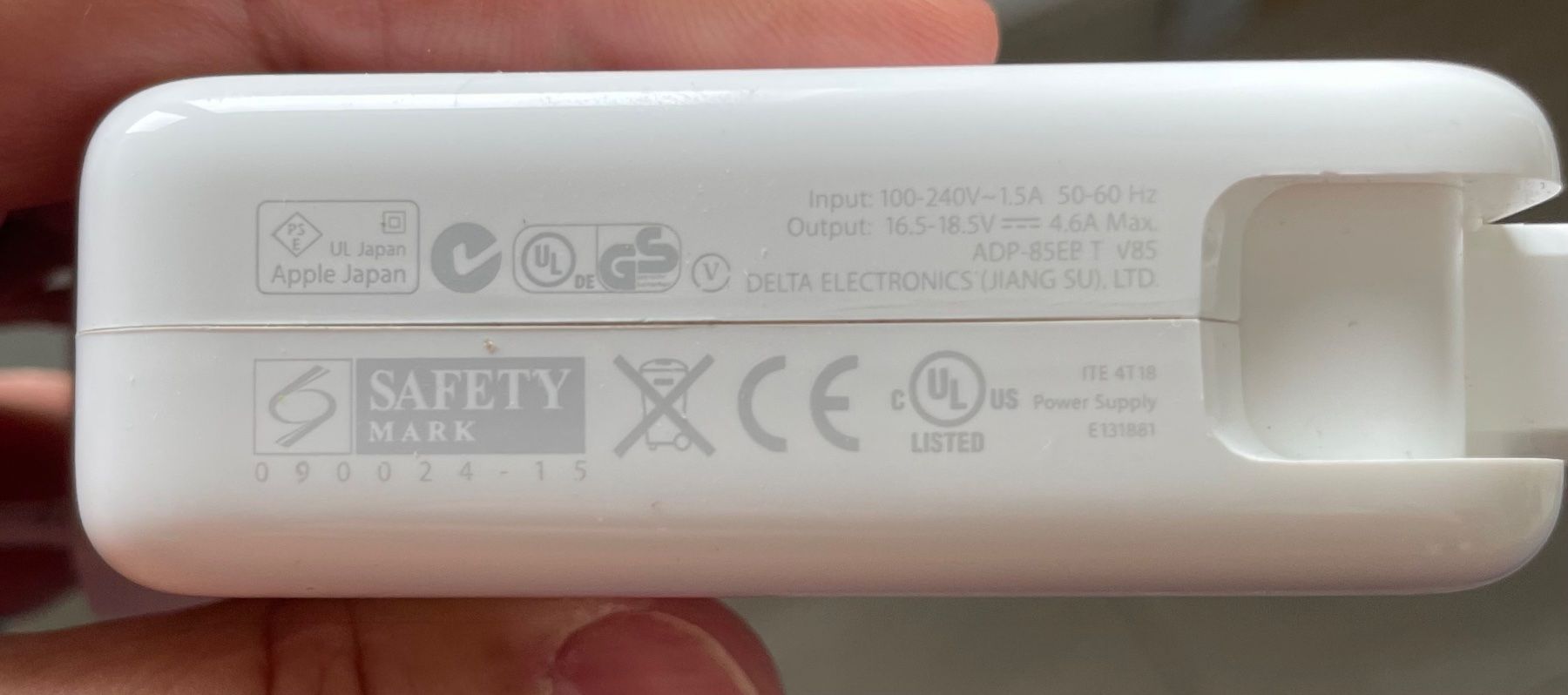 Apple Caricabatterie: Apple 85W MagSafe chargeur – Usato da Fully venduto da Microbevi2012 3