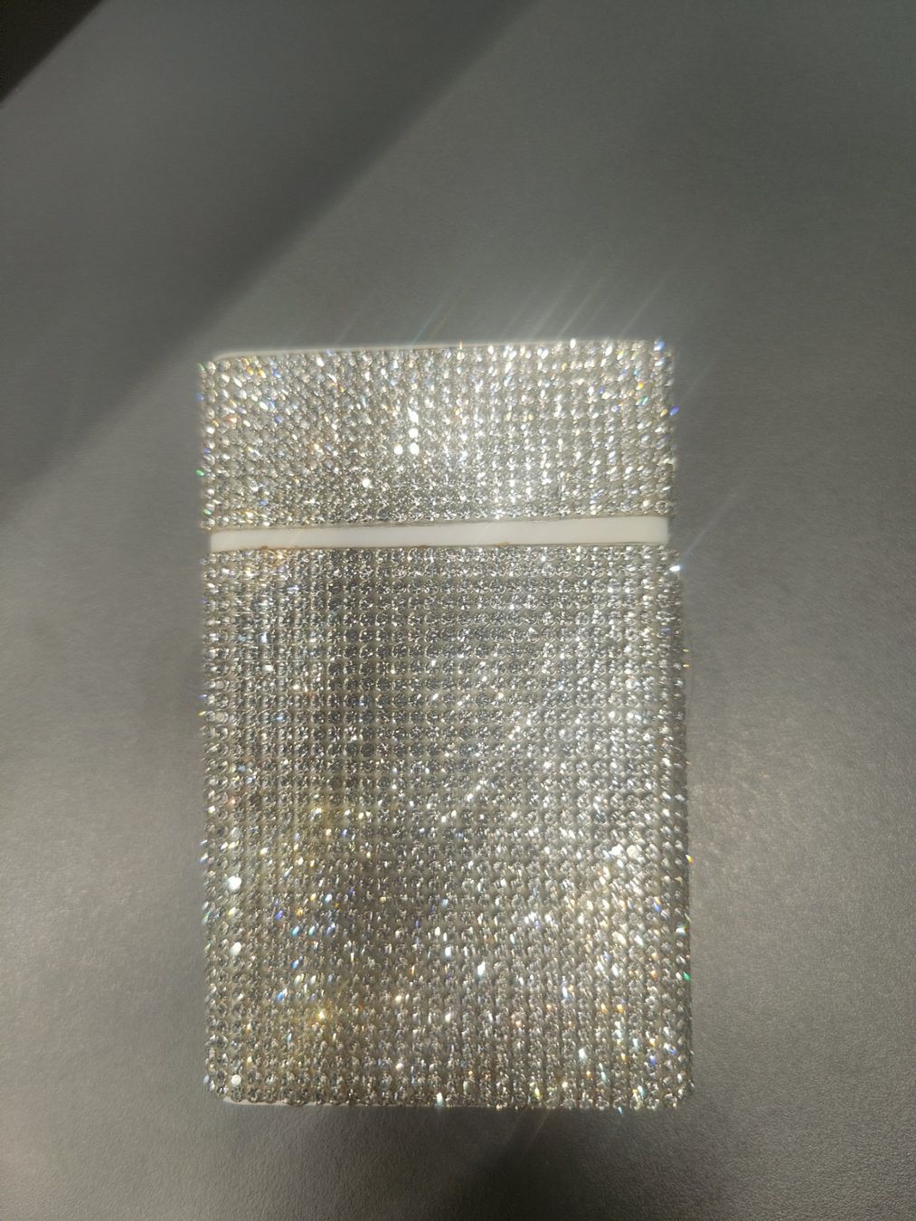 Sonstige Tabakwaren: 💎 Glamouröses Zigarettenetui mit Strass, neu ✨ – Neu (gemäss Beschreibung) aus Romanshorn von Diabolina