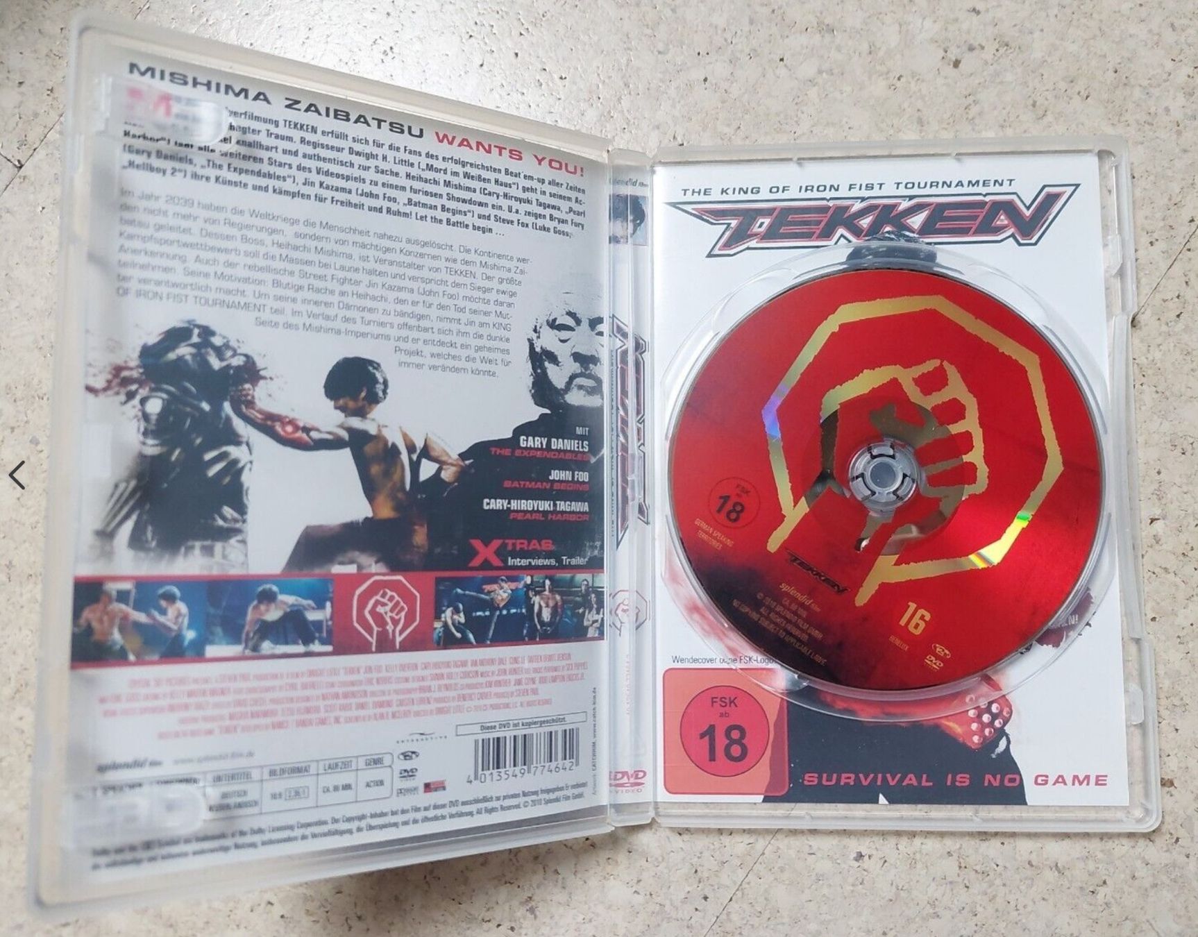 Tutti i DVDs: Tekken Survival is no Game – Usato da Wagenhausen venduto da Kahlen 2