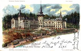 Zürich. Grand Hôtel Dolder