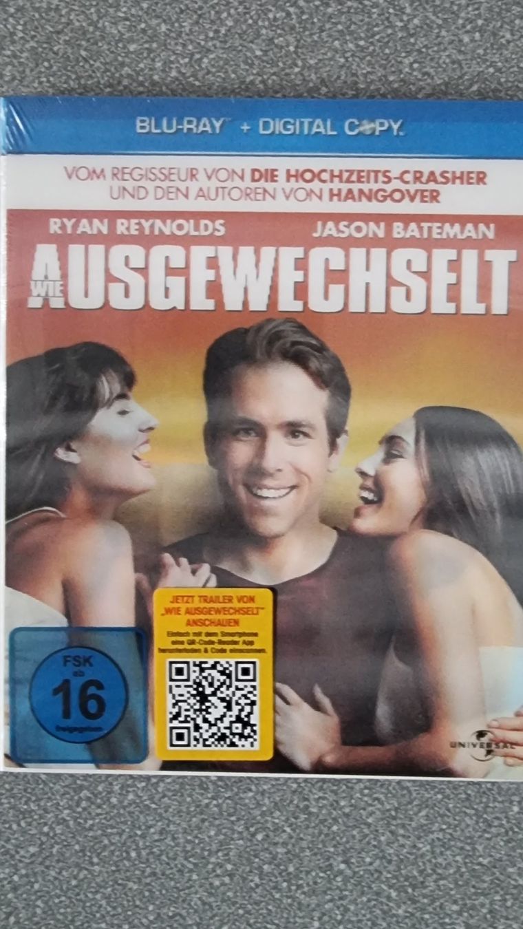 Tutti i DVDs: Blu Ray Wie Ausgewechselt - Ryan Reynolds – Nuovo e nell'imballaggio originale da Oetwil am See venduto da fineli2