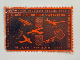 1911 Flugpostmarke