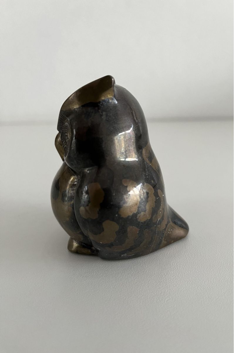 Sculture & Statue: Eule aus Messing – Usato da Wetzikon ZH venduto da seli03 6